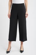 Anne Klein Pull-On Crop Wide Leg Pants