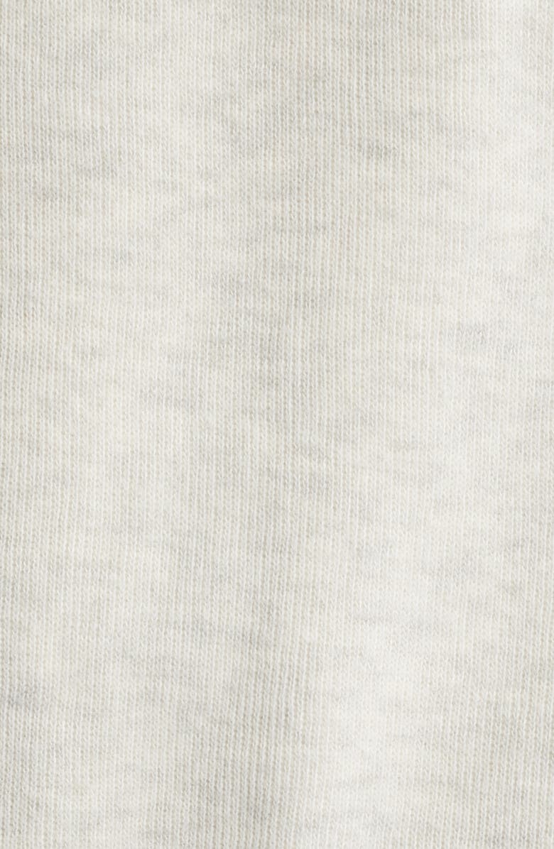 Madewell Heathered Hooded Sweatshirt, Alternate, color, Heather Vintage Ivory