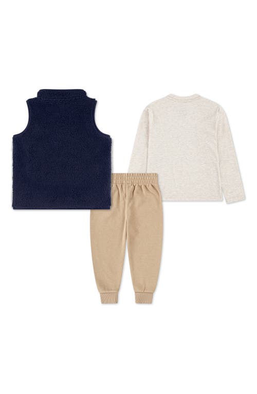 Nike Kids' Powder Play T-shirt, Vest & Joggers Set In Multi