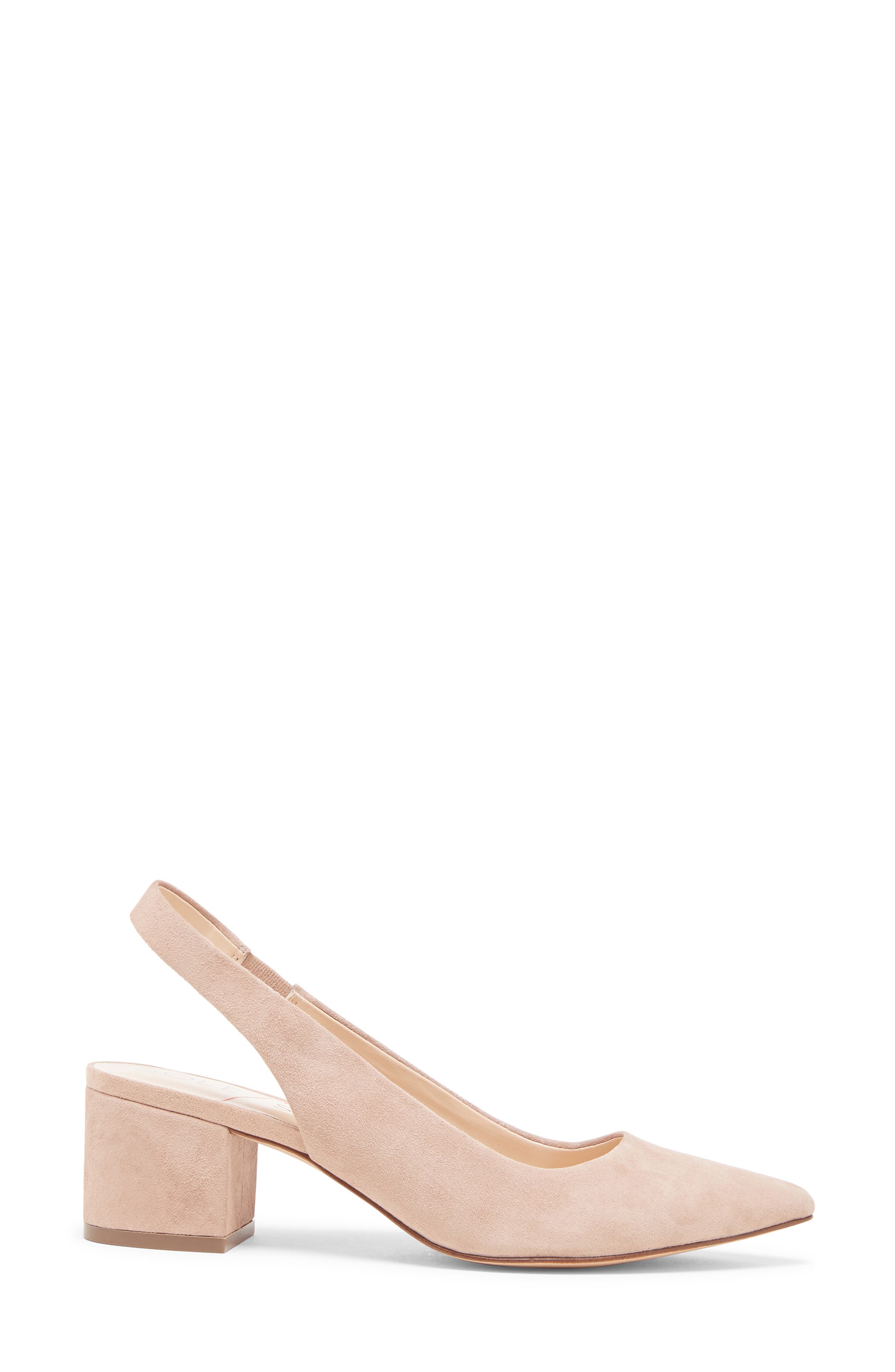 Keilinah Slingback Pointy Toe Pump, Alternate, color, DUSTY ROSE SUEDE
