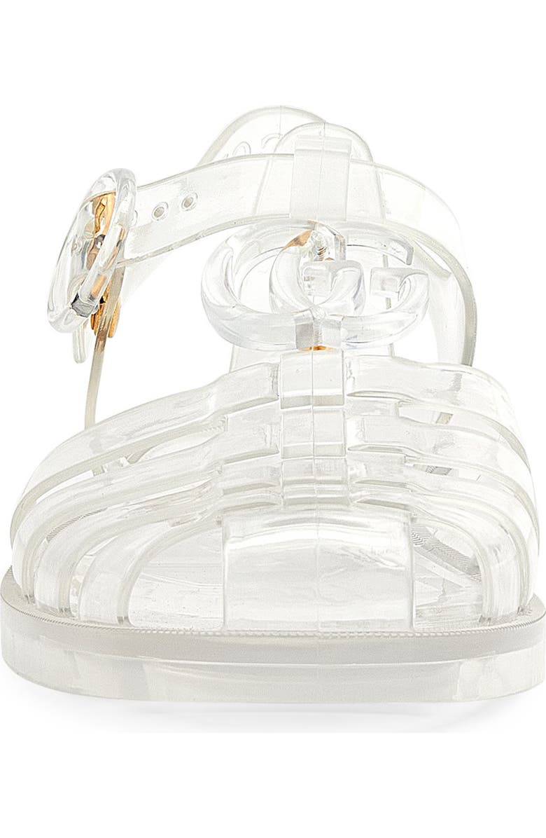 Gucci Jelly Fisherman Sandal, Alternate, color,