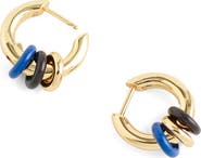 Madewell Triple-Ring Huggie Hoop Earrings