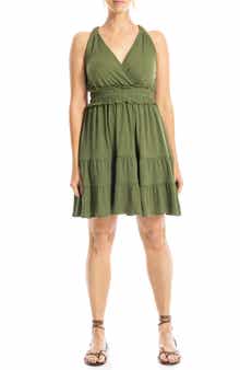 Empire Waist Tiered Minidress