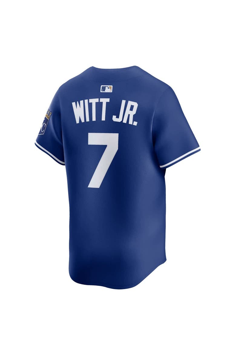 Men's Nike Bobby Witt Jr. Royal Kansas City Royals Alternate 2 Limited Player Jersey, Alternate, color, Royal