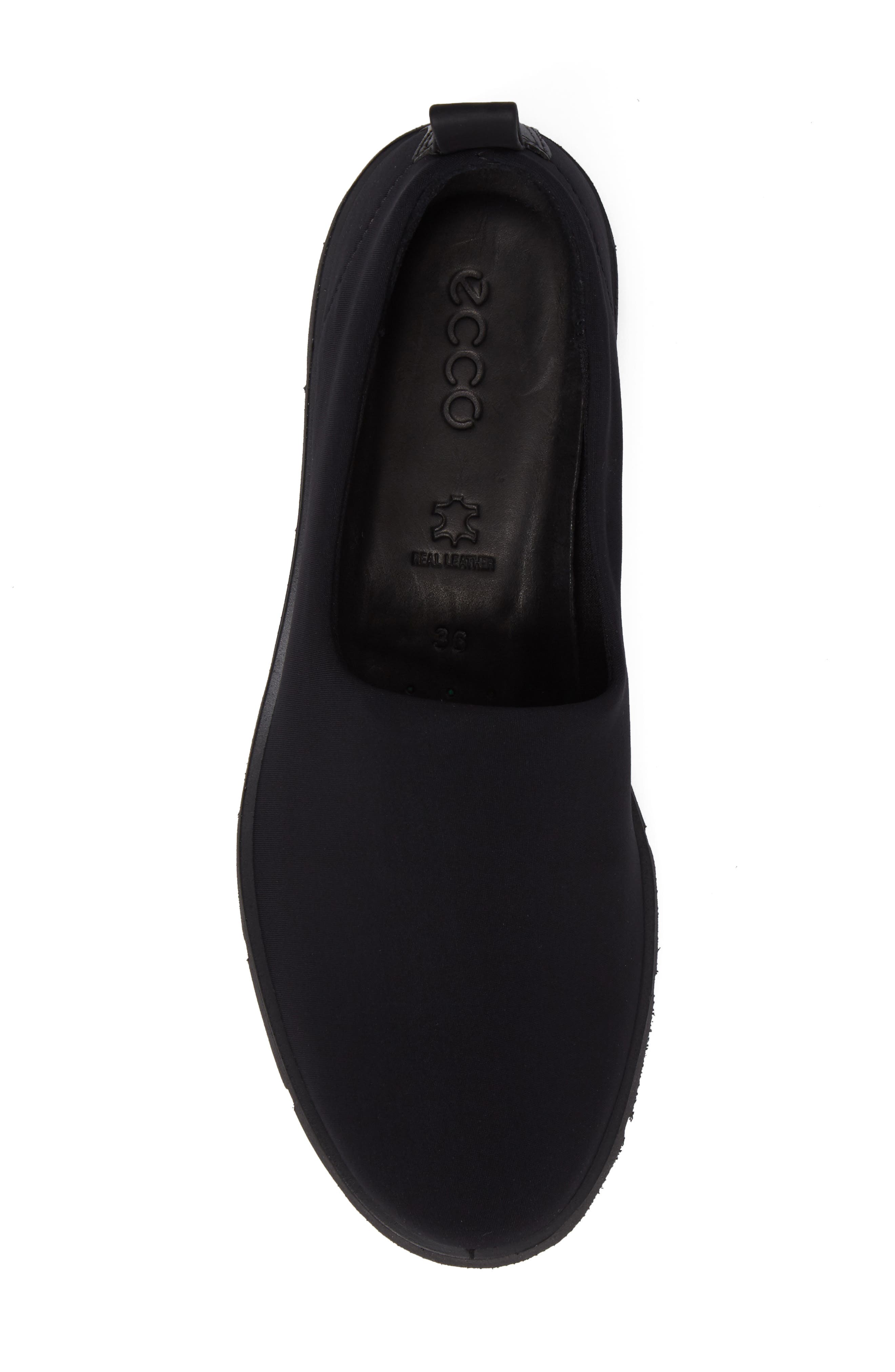 ECCO Bella Slip-On Sneaker, Alternate, color, Black Fabric