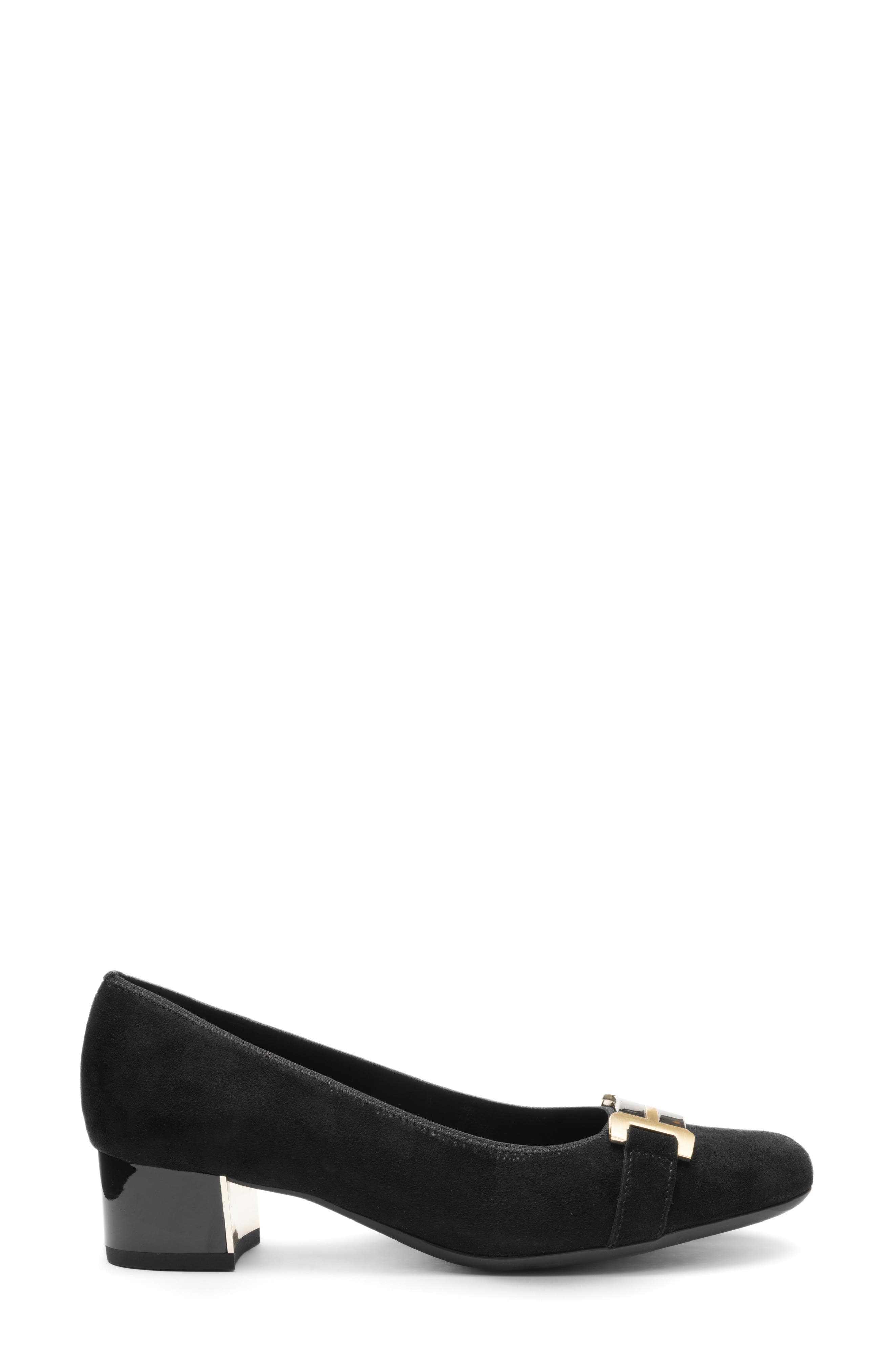ara Nebula Block Heel Pump, Alternate, color, Black