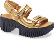 4CCCCEES Plia Kiko Platform Slingback Sandal