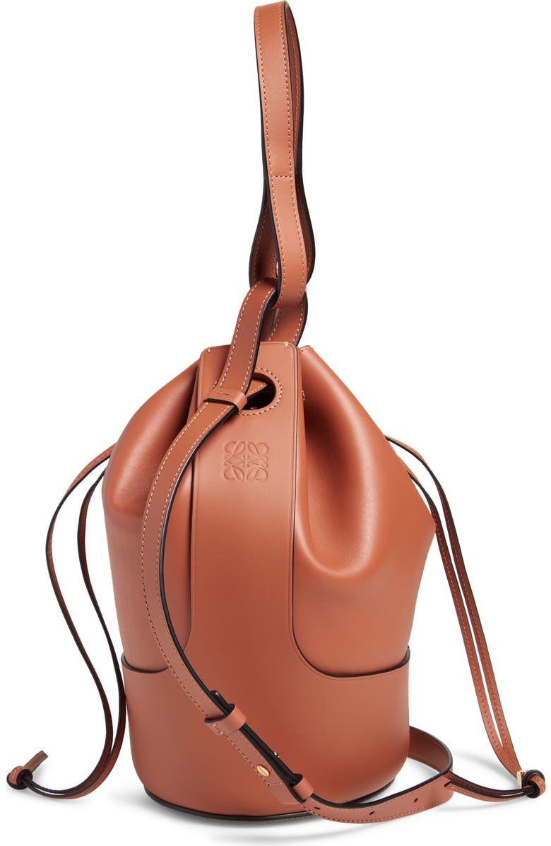 Loewe Balloon Leather Bucket Bag, Alternate, color,