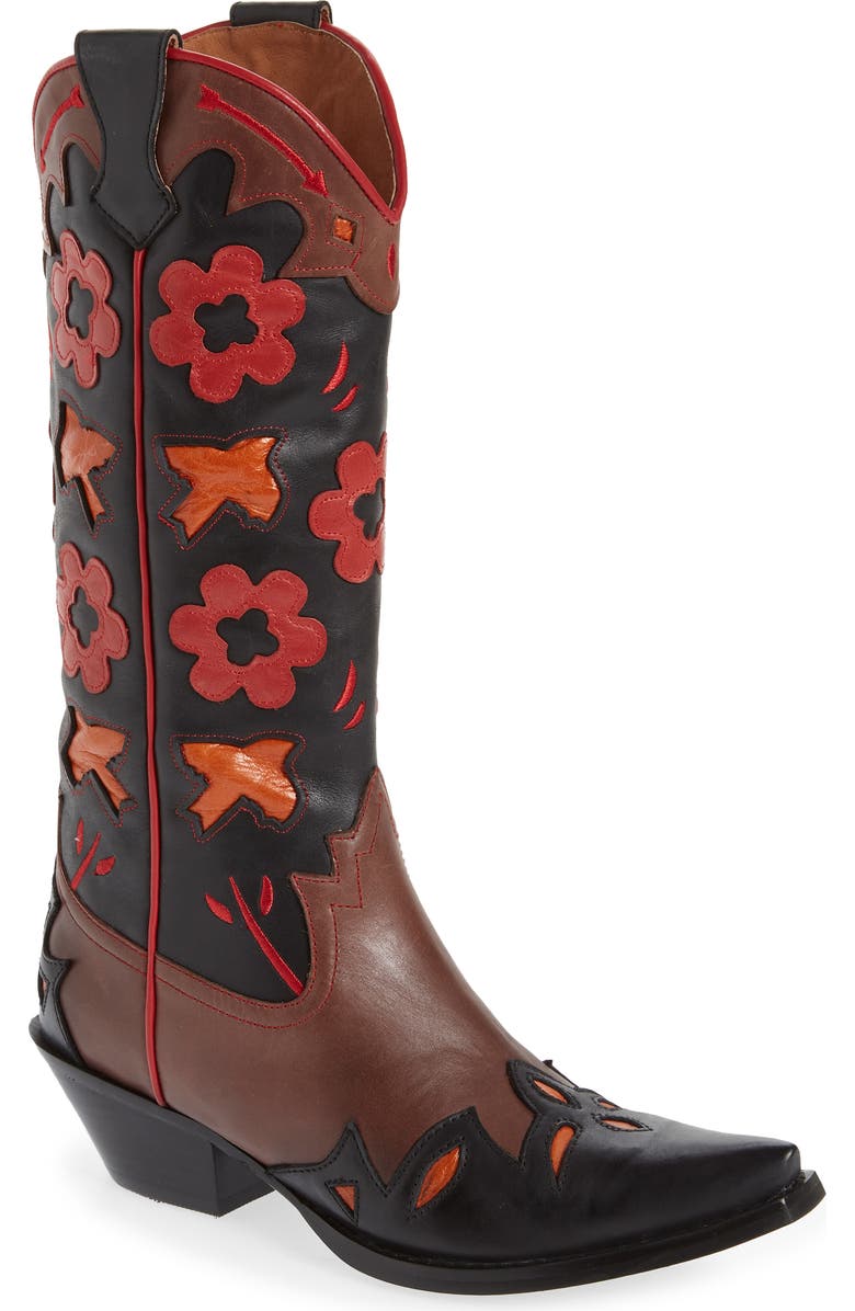 Jeffrey Campbell Looney Patch Western Boot, Main, color,