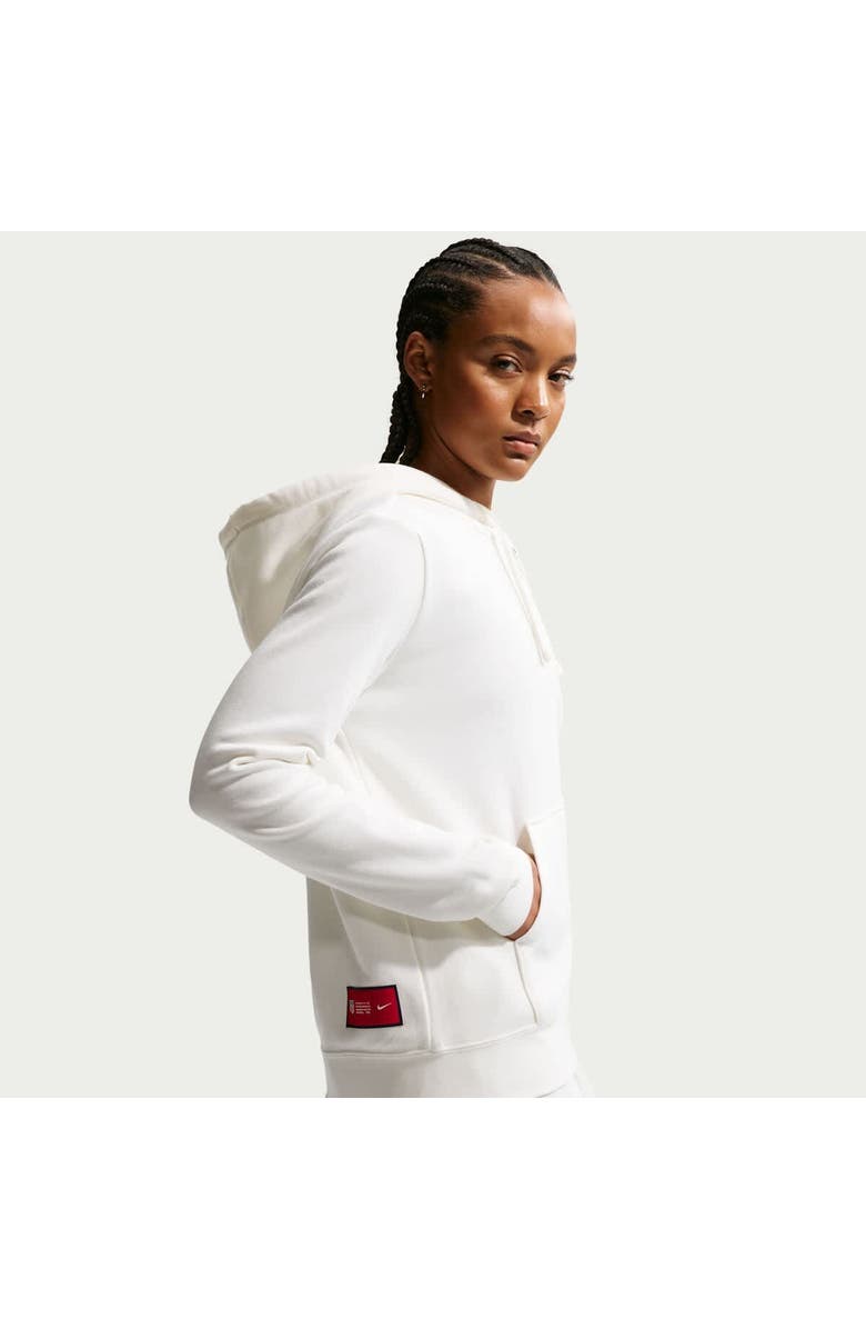 Nike Women's Nike White USMNT Club Fleece Full-Zip Hoodie, Alternate, color, White