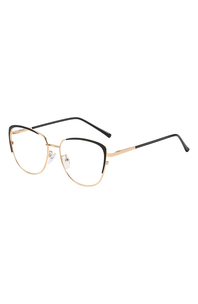 Fifth & Ninth Sierra 53mm Cat Eye Optical Glasses, Main, color, 