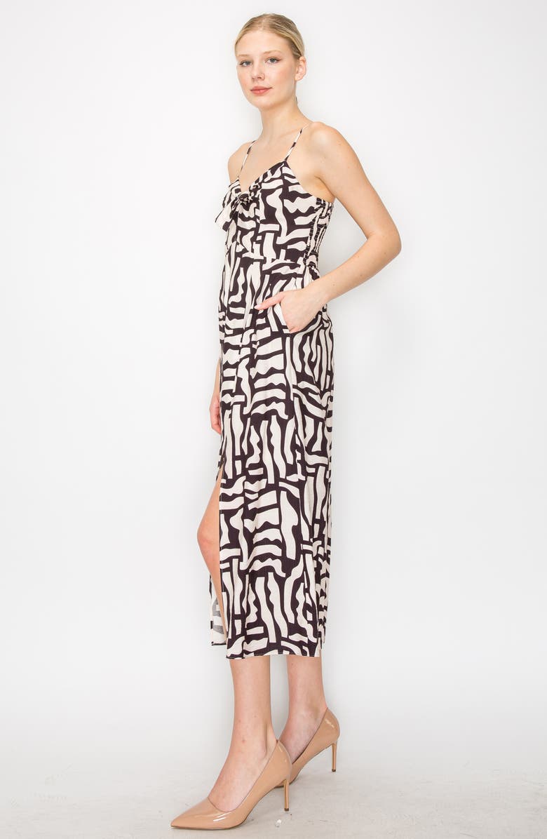 MELLODAY Printed Maxi Dress, Alternate, color,