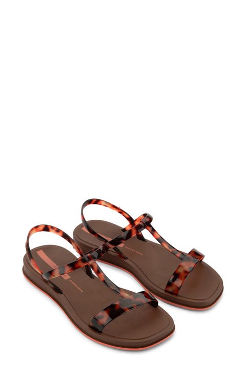 Glow Water Resistant T-Strap Sandal (Women)