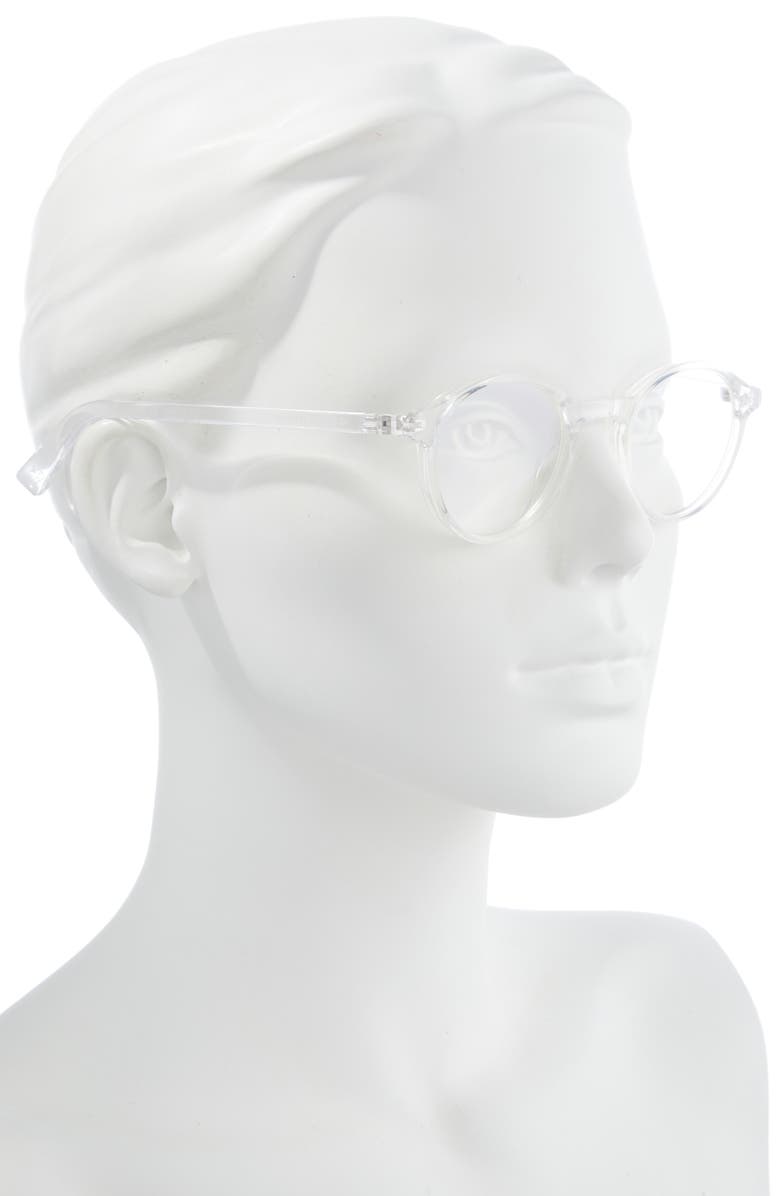 The Book Club So Rando 46mm Blue Light Blocking Reading Glasses, Alternate, color, 