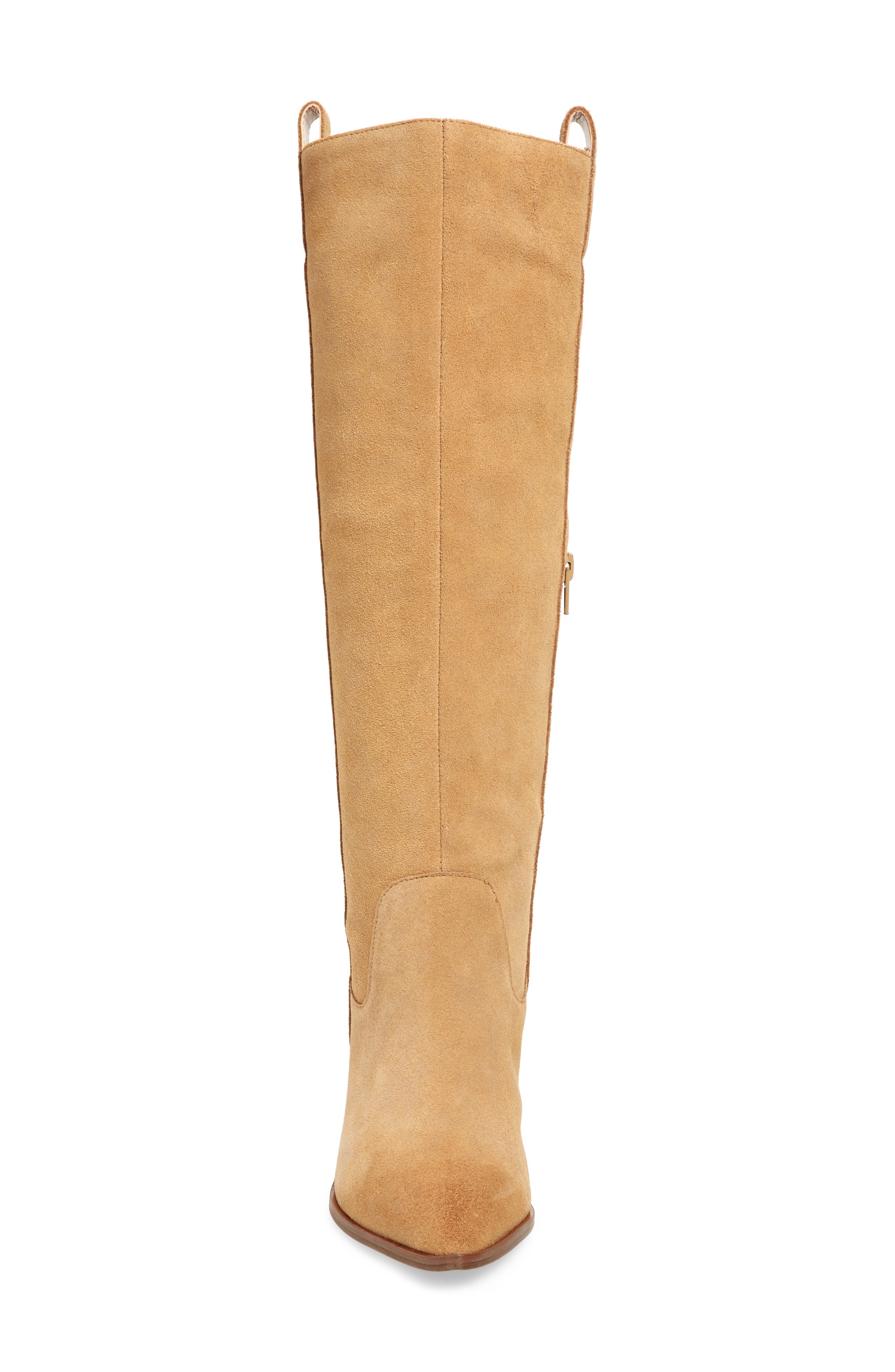 Exhibit Knee High Boot, Alternate, color, BISOTTI SUEDE
