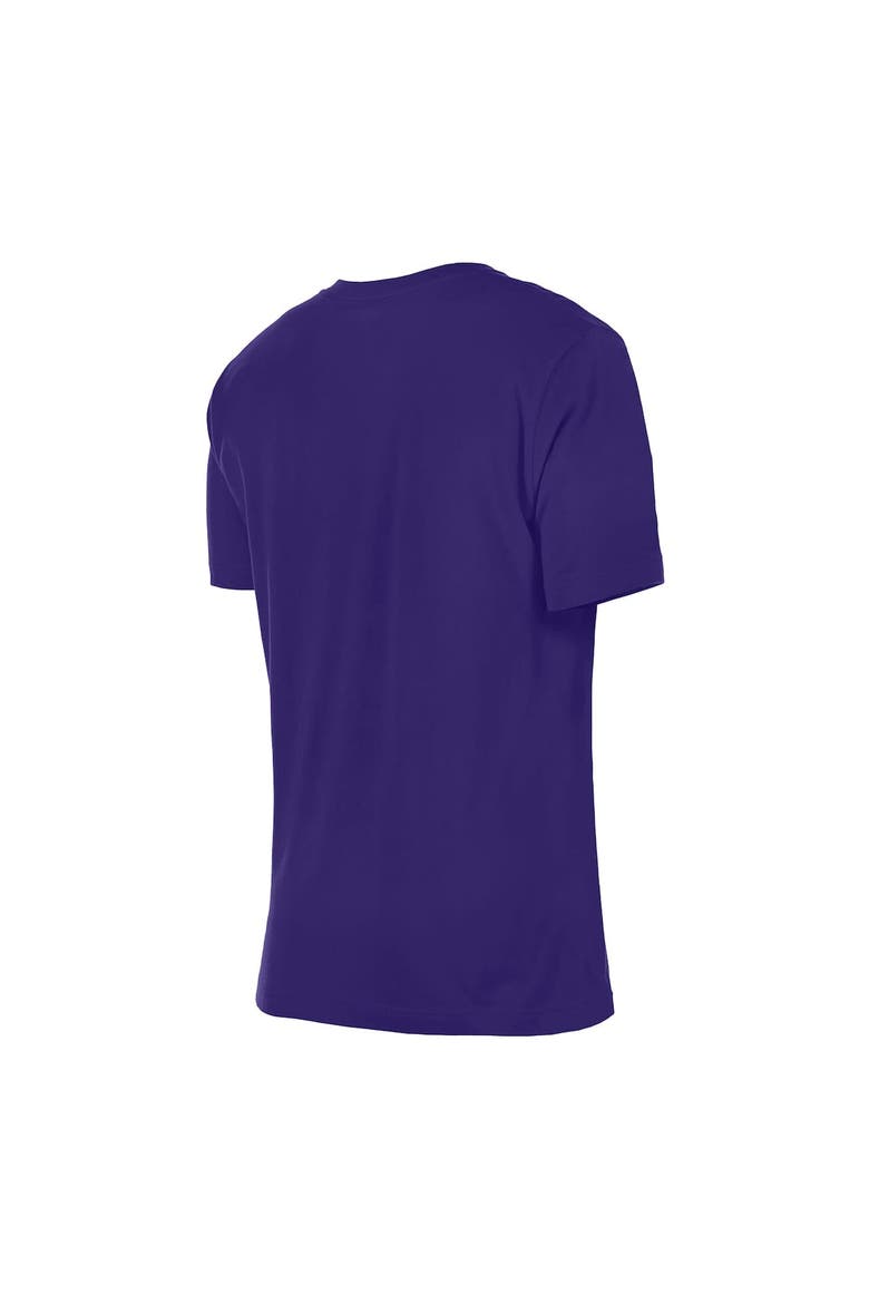Women's New Era Purple Los Angeles Lakers Glam Game Flower T-Shirt, Alternate, color, Purple