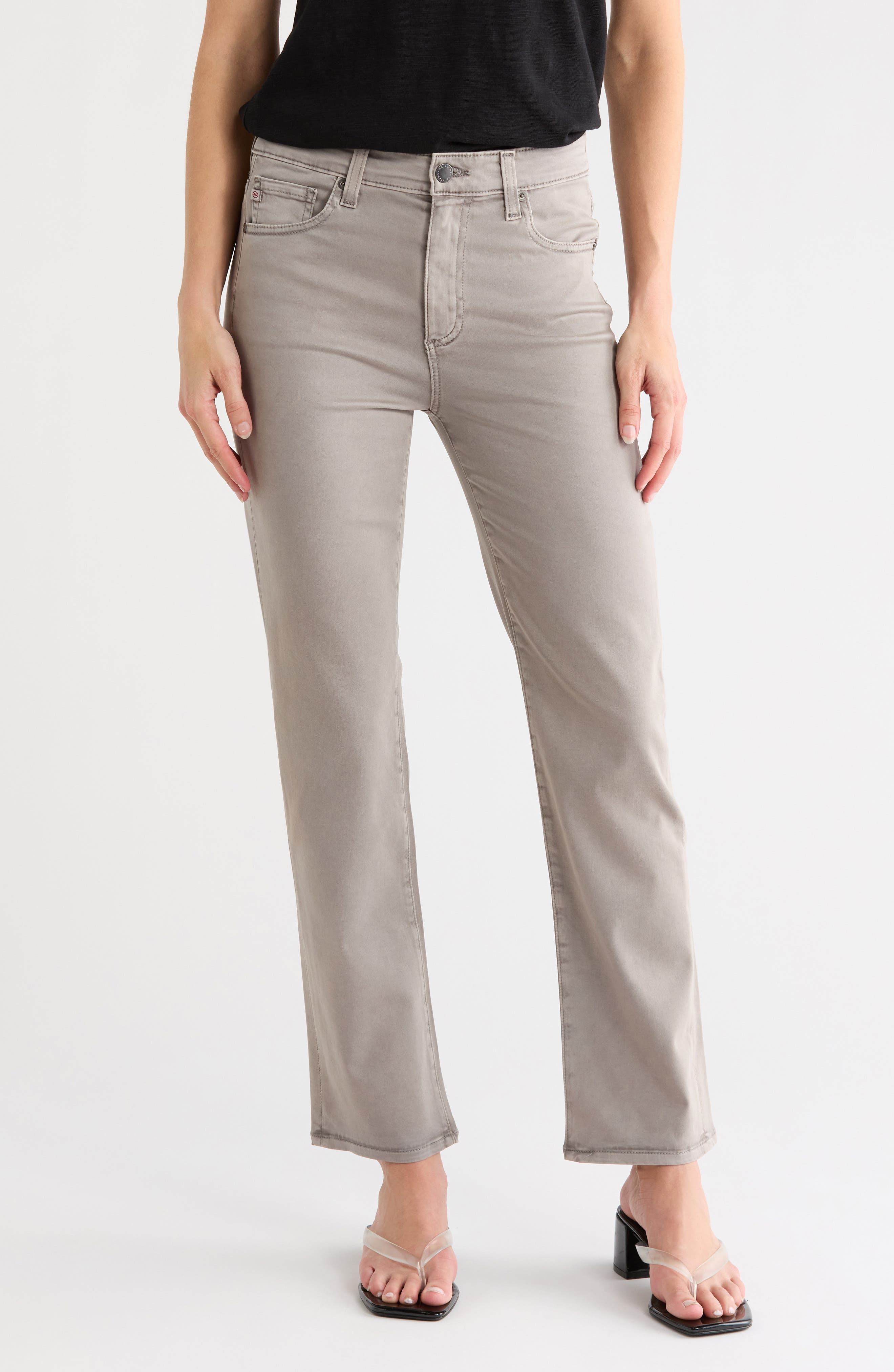 AG Saige High Waist Straight Leg Jeans