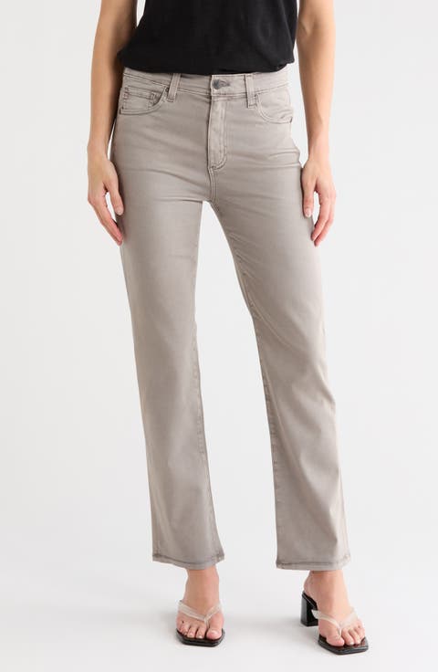 Saige High Waist Straight Leg Jeans (SBA)