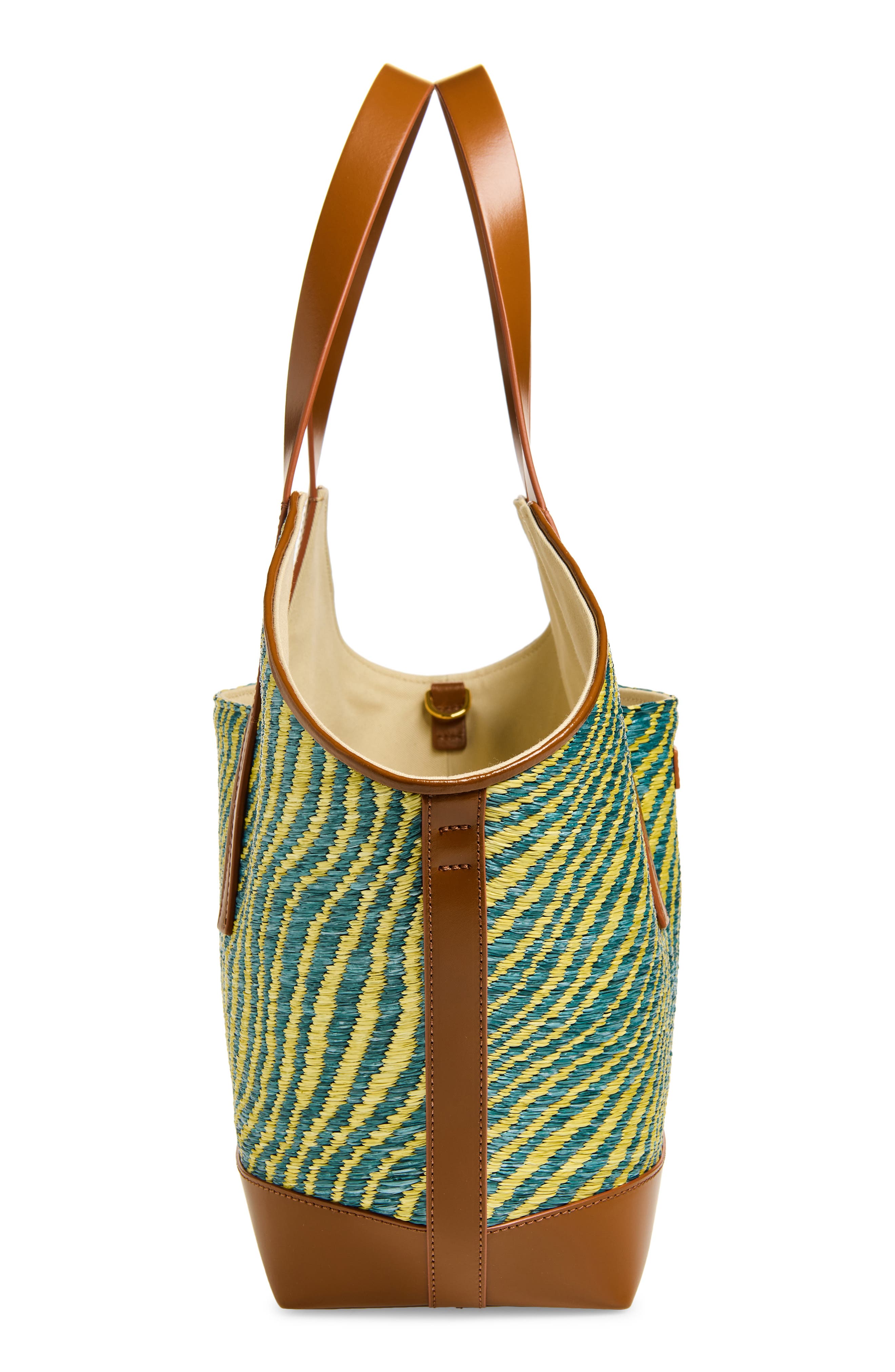 Small Waves Tote, Alternate, color, 00V44 GARDEN GREEN