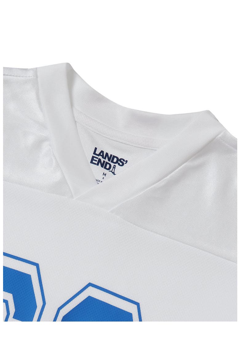 Boys Active Mesh Jersey Top, Alternate, color, White/French Blue