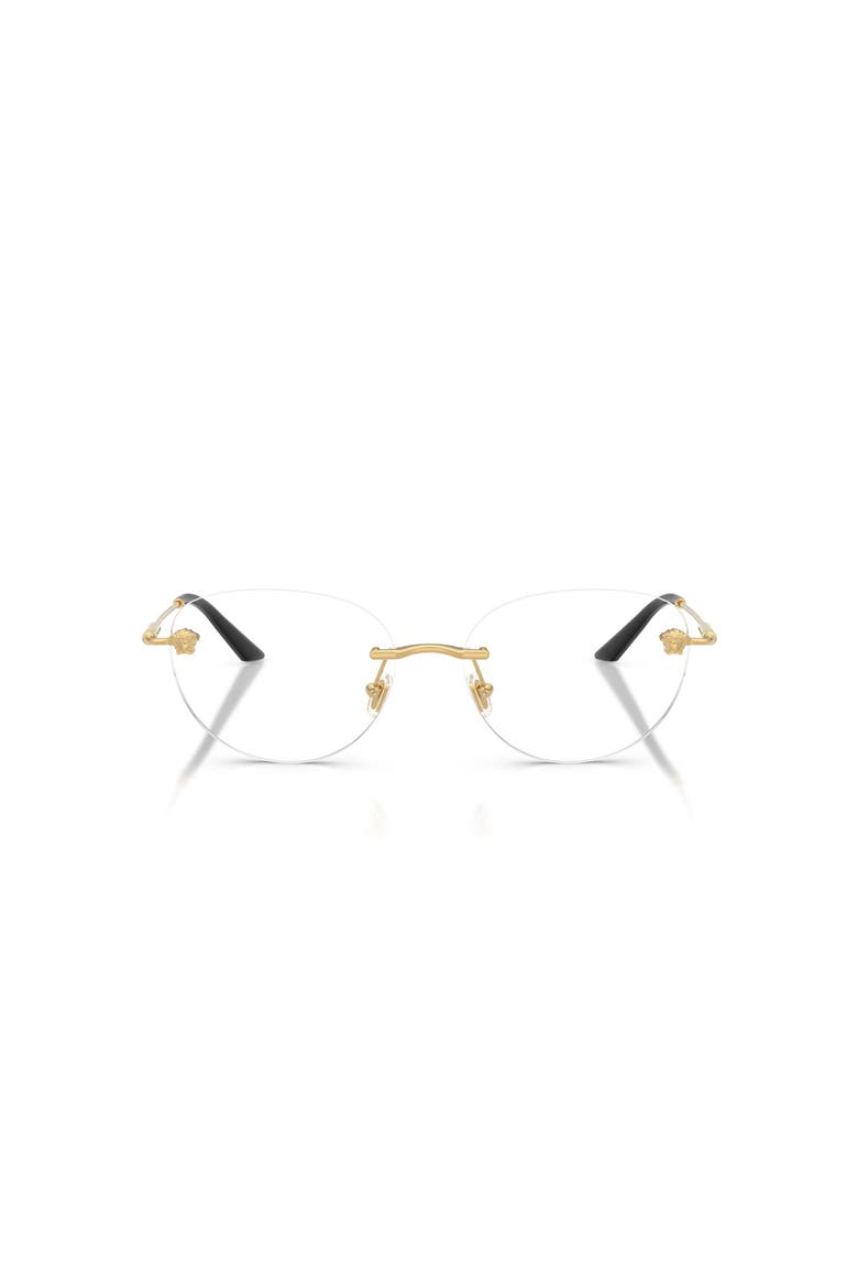 55mm Round optical glasses, Alternate, color, Gold