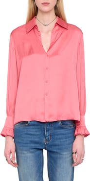 Zadig & Voltaire Thely Satin Shirt