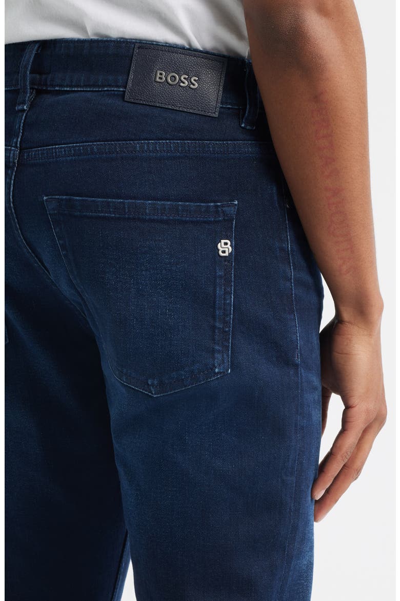 Delaware Slim Fit Stretch Jeans, Alternate, color, DARK BLUE