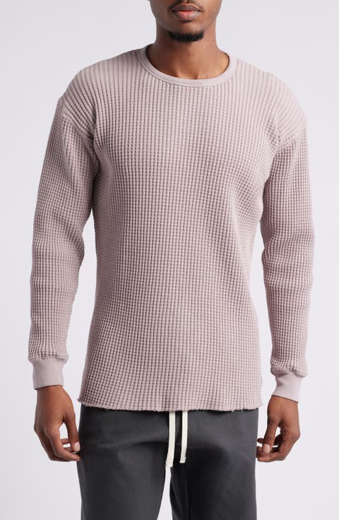 Thermal Knit Long Sleeve T-Shirt