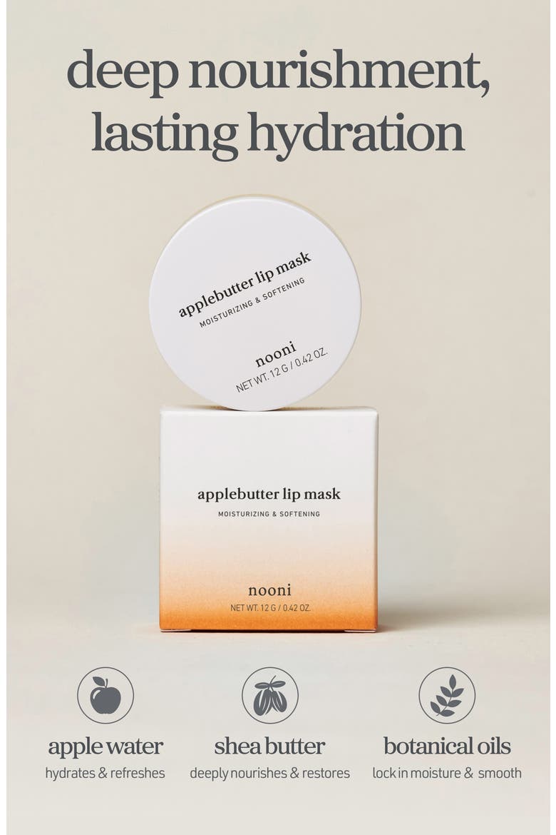Applebutter Lip Mask, Alternate, color, NO COLOR