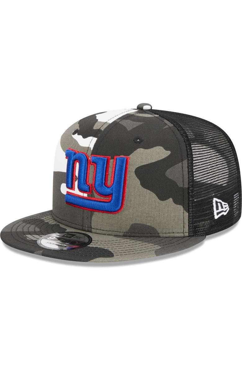 New Era Men's New Era Urban Camo New York Giants 9FIFTY Trucker Snapback Hat, Main, color, 