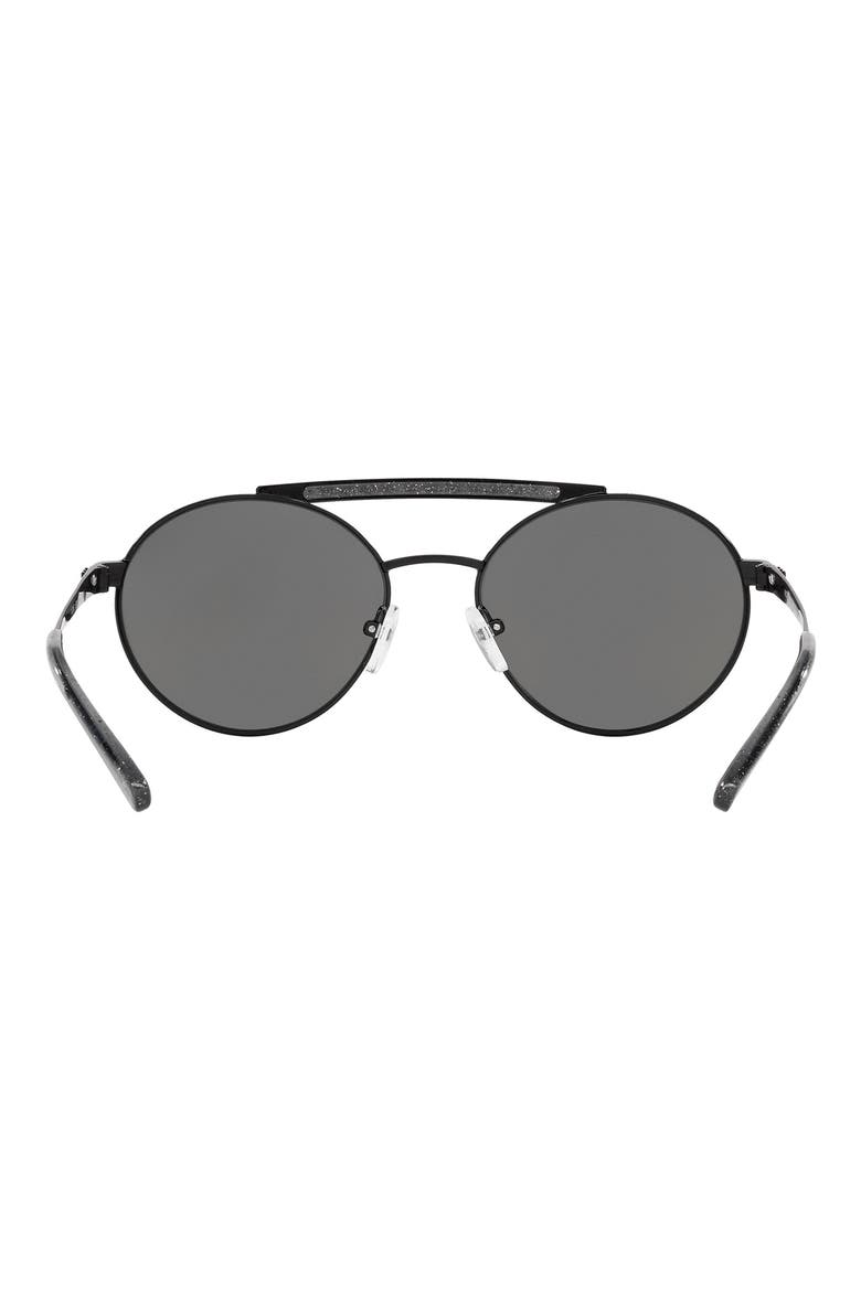 55mm Pilot Sunglasses, Alternate, color, BLACK