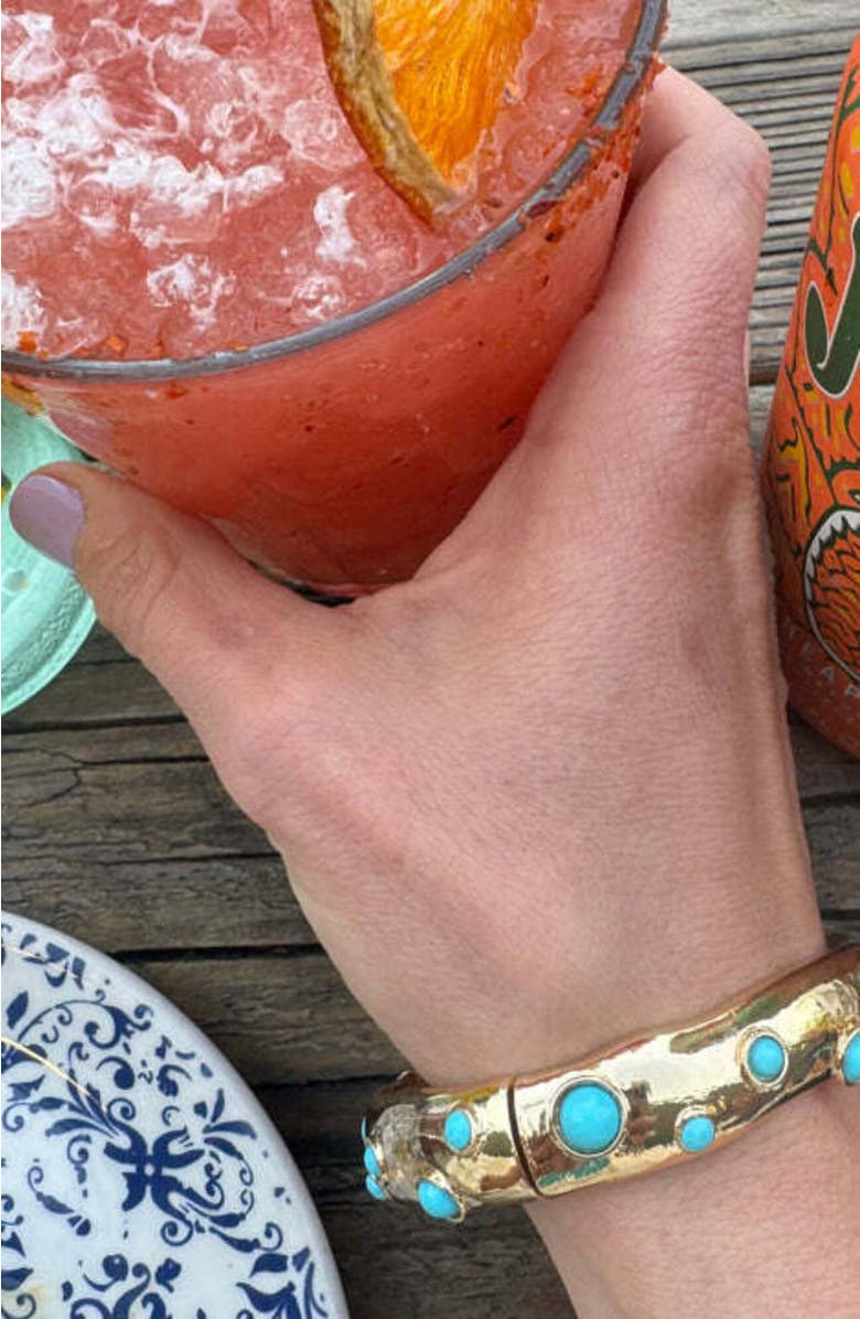 Erin McDermott Jewelry Into the Horizon Necklace, Alternate, color, Blue