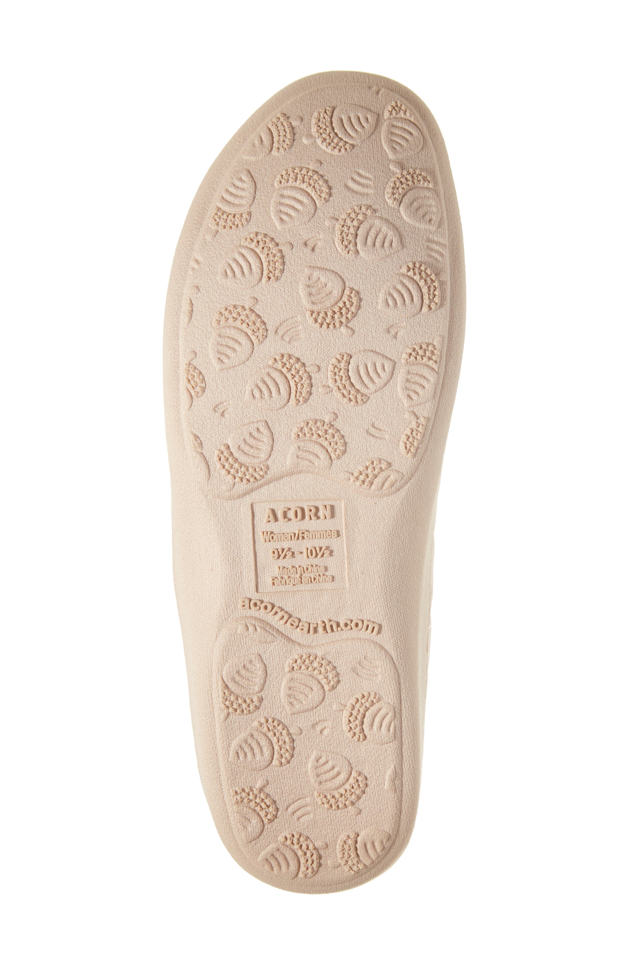 Acorn Lupine Quilted Slipper, Alternate, color, Beige