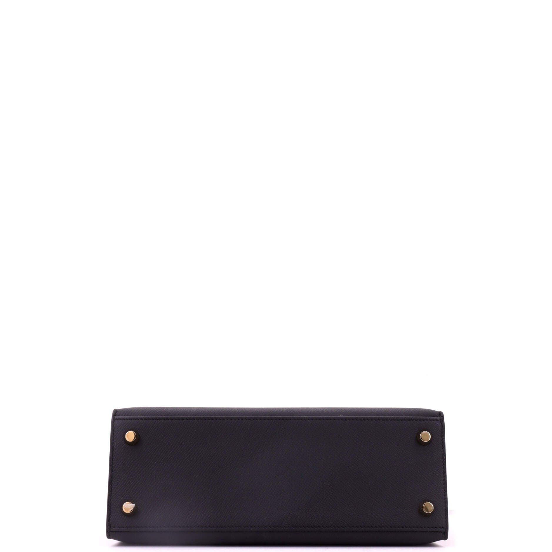 Kelly Handbag Black Epsom with Gold Hardware 25, Alternate, color, Noir