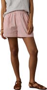 Faherty Coastal Stripe Organic Cotton Poplin Boxer Shorts