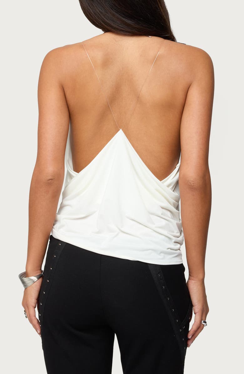 EDIKTED Ainsley Wrap Front Top, Alternate, color, 