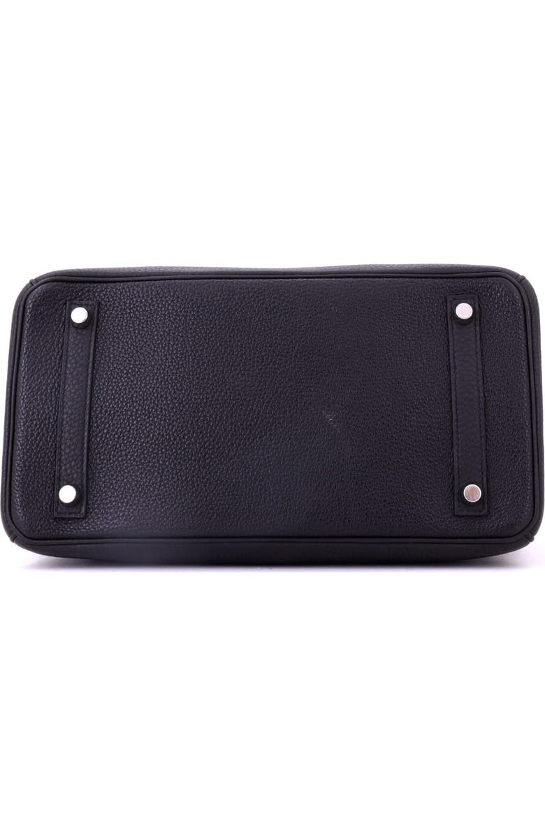 Pre-Owned Hermes Birkin Handbag Black Togo with Palladium Hardware 30, Alternate, color, Noir