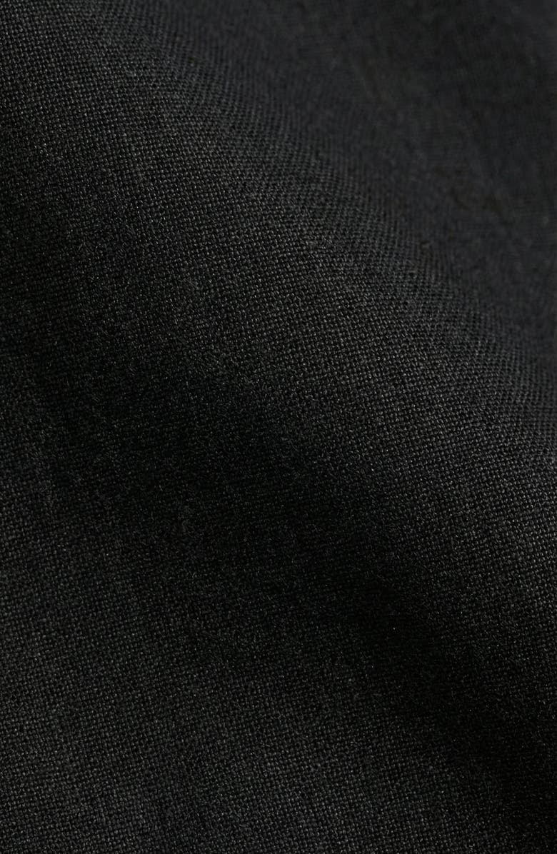 Modenaire Spaghetti Strap Bubble Mini Dress, Alternate, color, Black