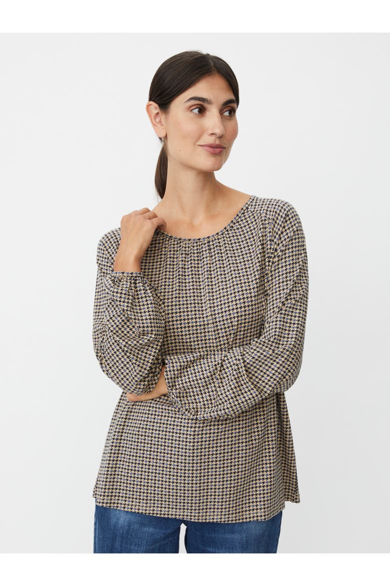 Long sleeve Heritage top, Main, color, Gray Blue