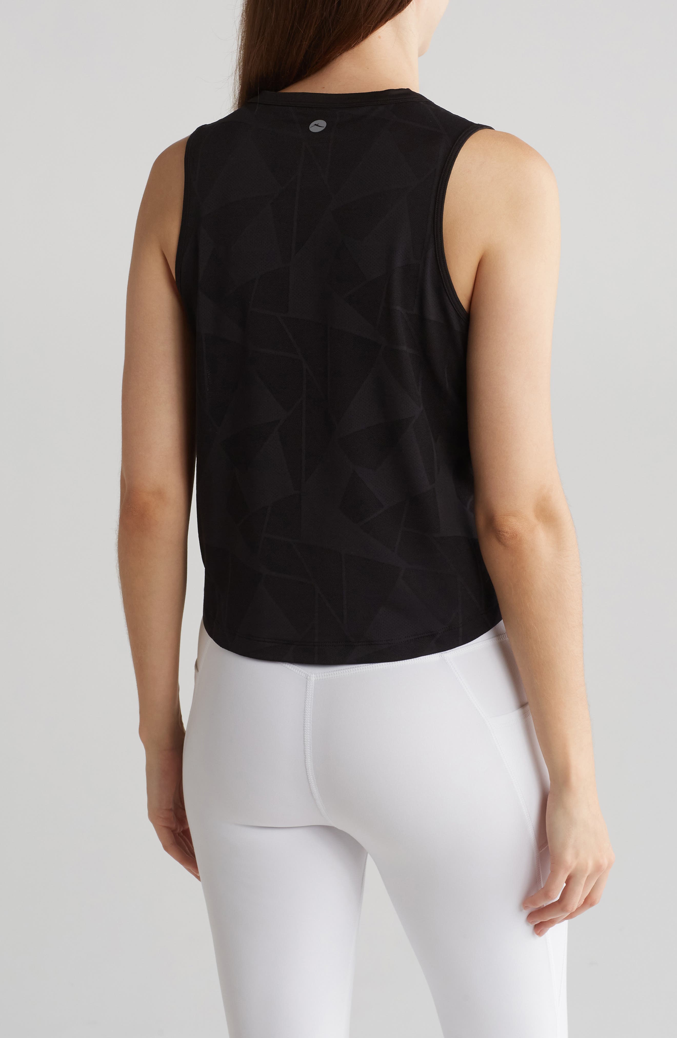Gottex Geometric Print Mesh Tank (Women) | Nordstromrack
