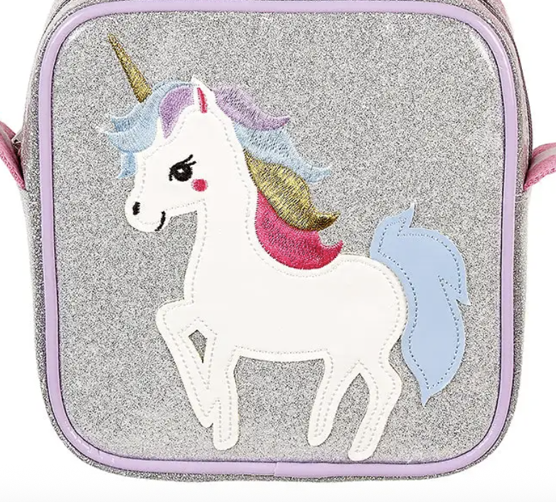 Souza Unicorn purse, Alternate, color, Silver