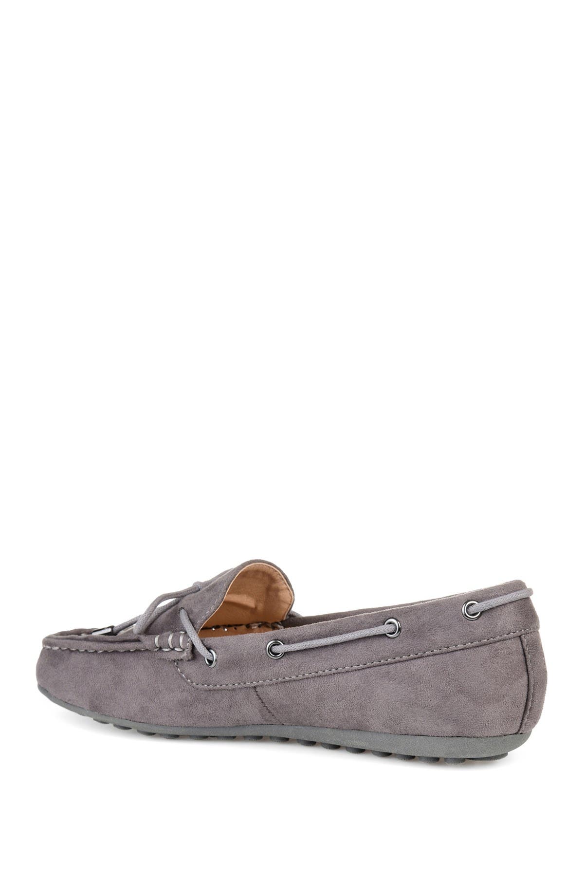 Journee Collection JOURNEE Thatch Slip-On Loafer, Alternate, color, Grey