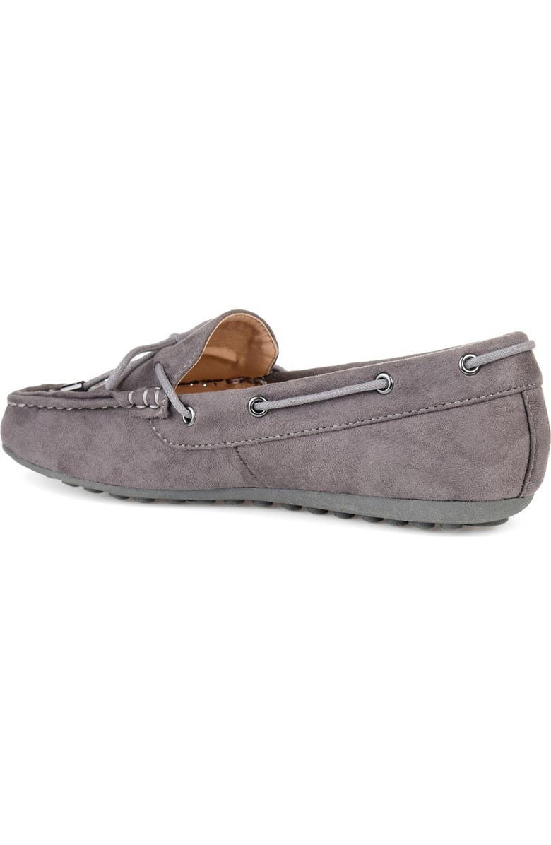 Journee Collection JOURNEE Thatch Slip-On Loafer, Alternate, color, Grey