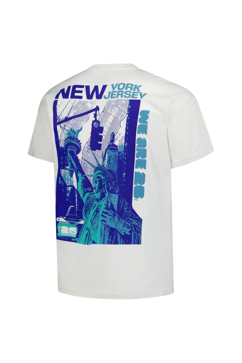 Men's Outerstuff Cream 2026 FIFA World Cup New York Host City