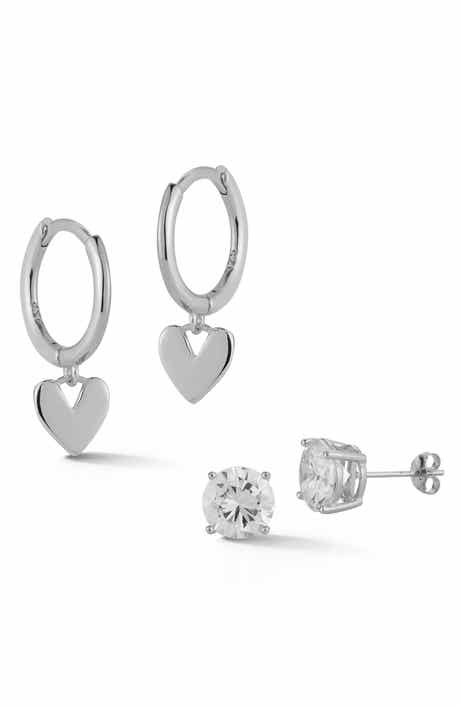 GLAZE JEWELRY Set of 2 Sterling Silver Earrings