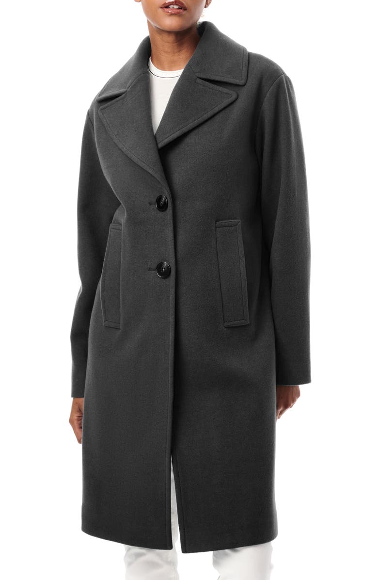 Bernardo Desk to Dinner Oversize Coat, Main, color, 