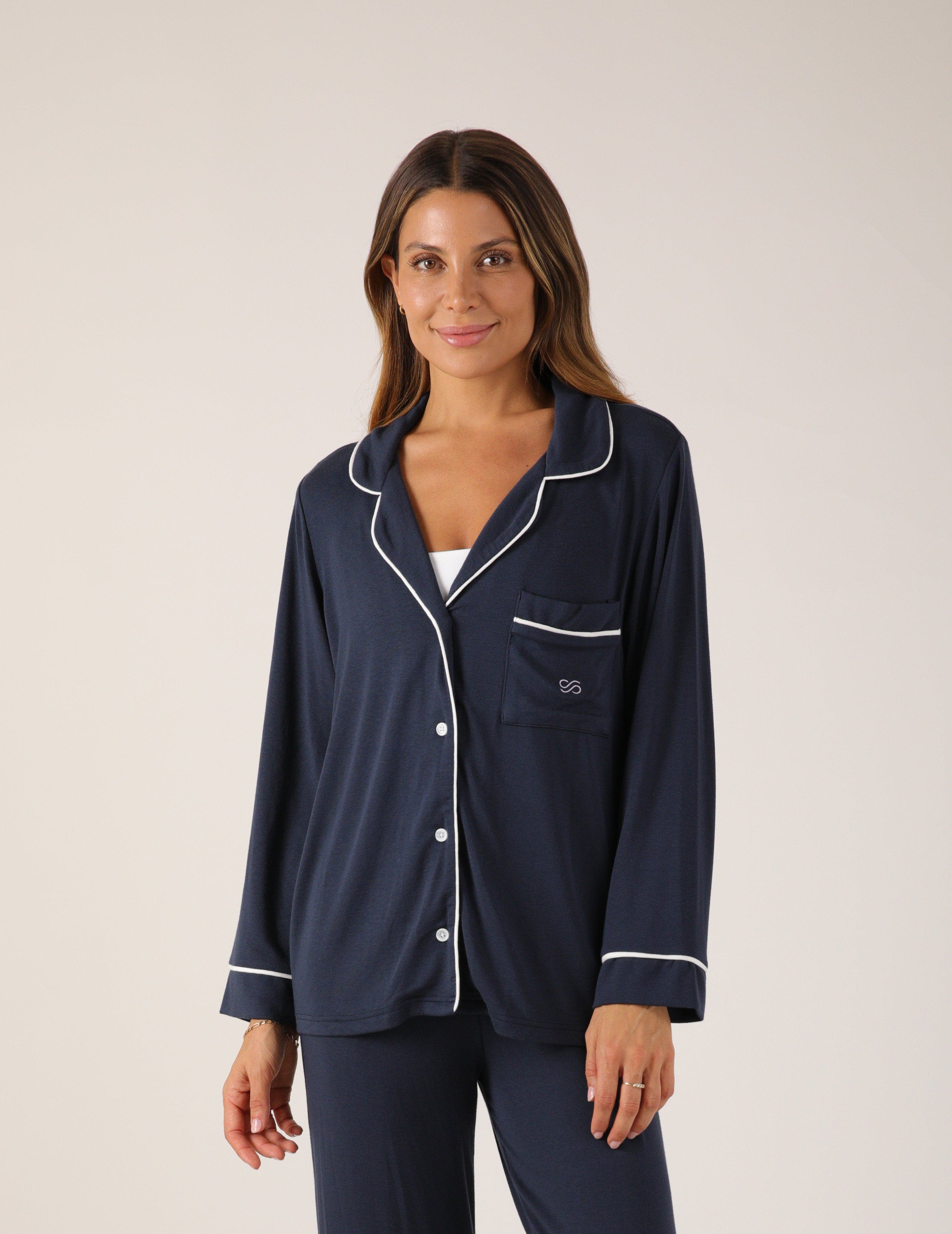 Navy/White
