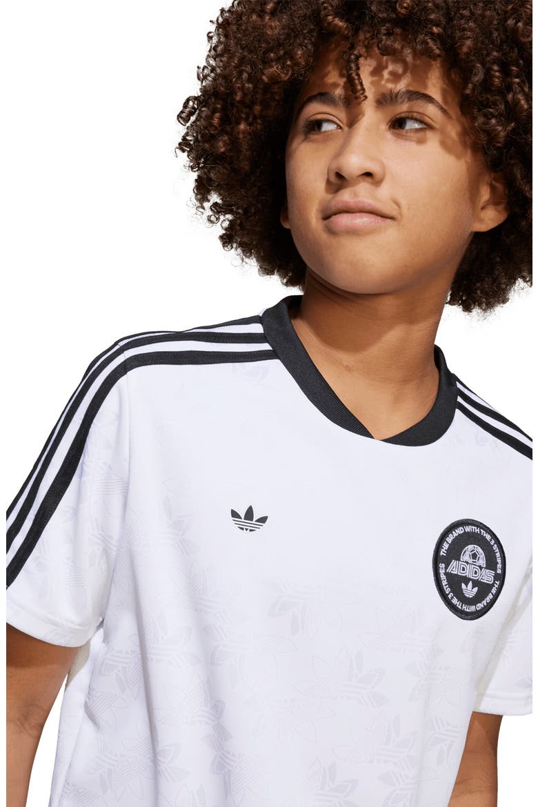 Kids' Contrast Binding T-Shirt, Alternate, color, WHITE