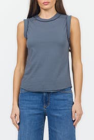 Dear John Zo Crew Neck Vintage Jersey Tank