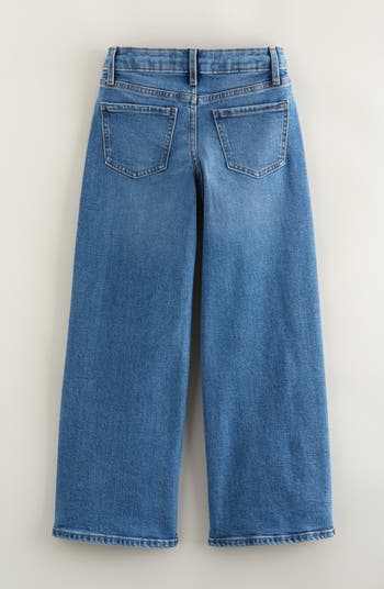 Kids' Stretch Demin Wide Leg Jeans
